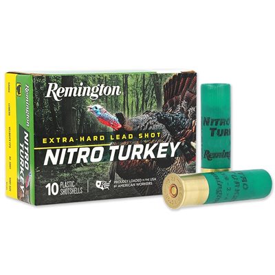 REMINGTON EXTRA HARD NITRO TURKEY 12GA 2 3 / 4'' 4 SHOT