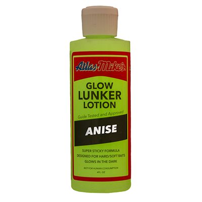 MIKE'S GLOW LUNKER LOTION 4OZ