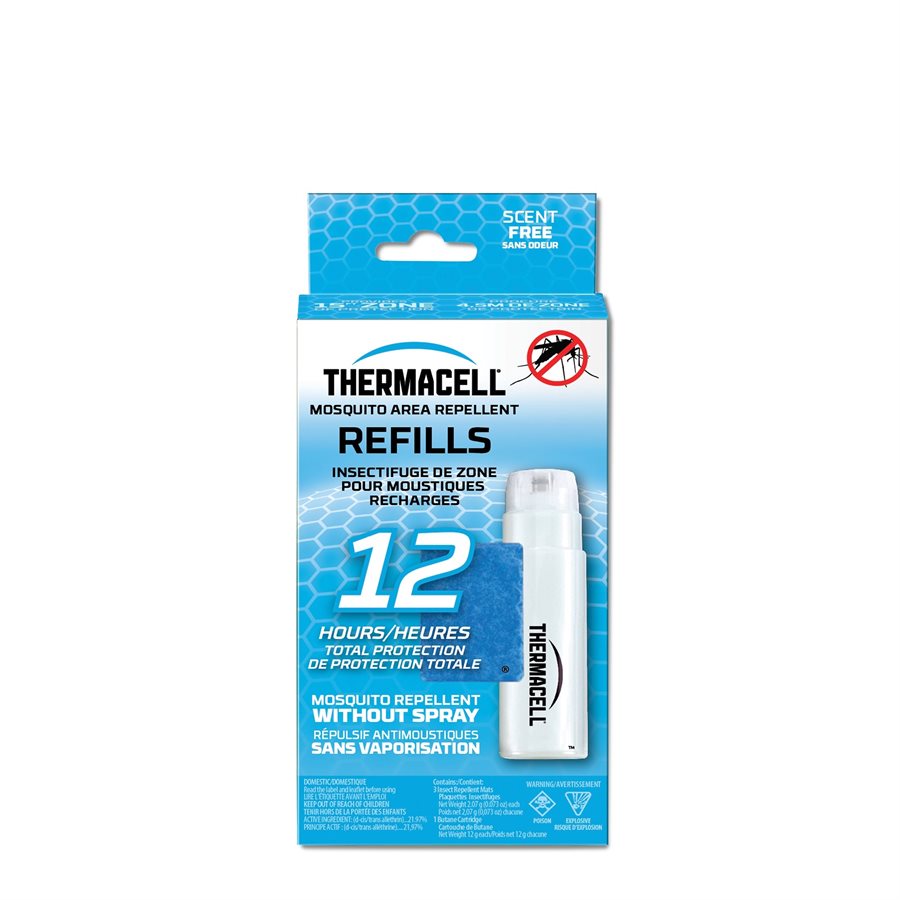 THERMACELL RECHARGES POUR MR1C 12HR