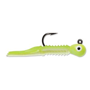 VMC PRO SERIES TUNGSTEN WINGDING JIG GLOW CHARTREUSE SIZE 10